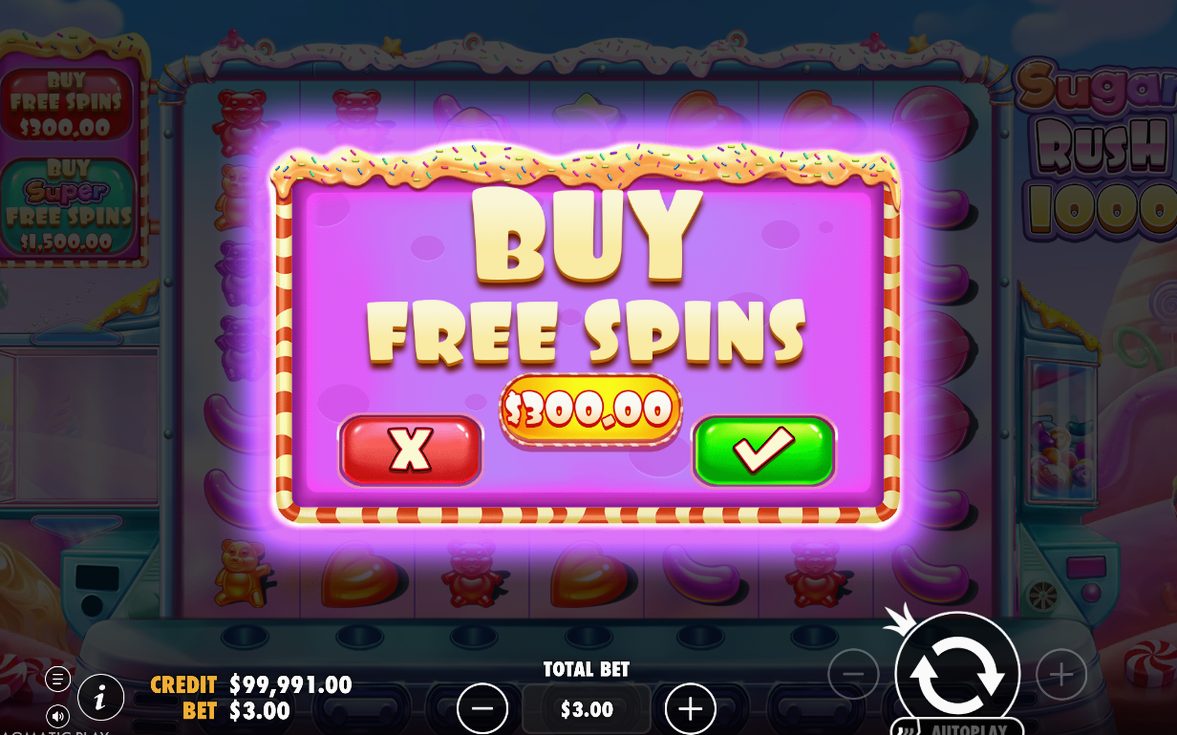 Seven-by-seven candy grid mid-tumble
