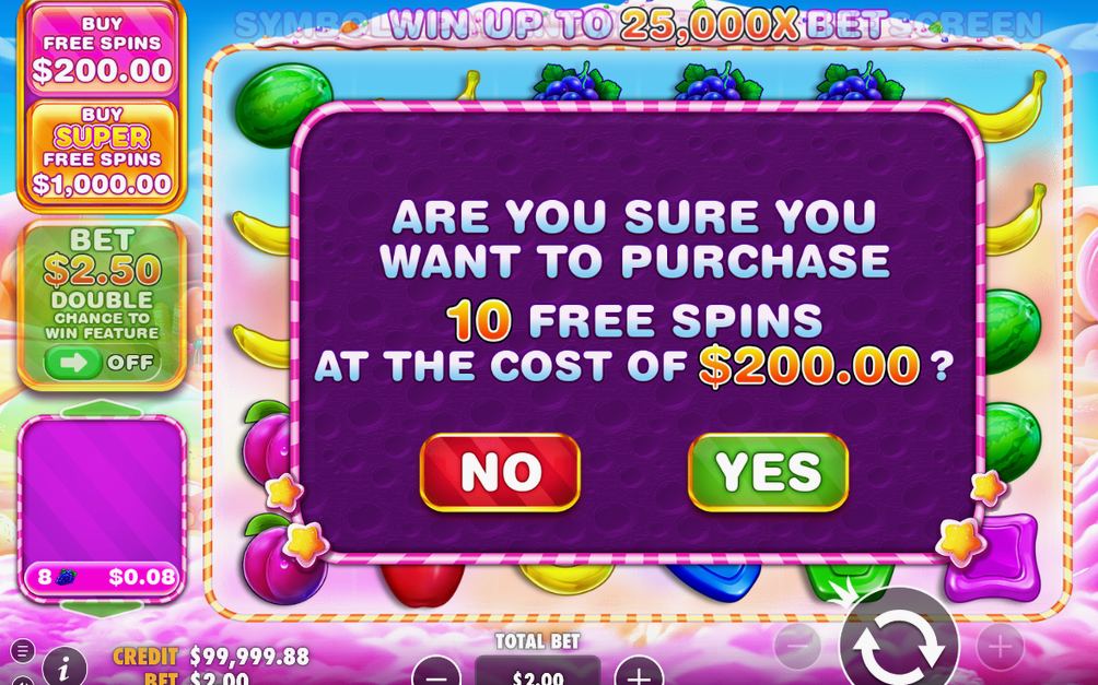 Three scatters mid-round add five more free spins