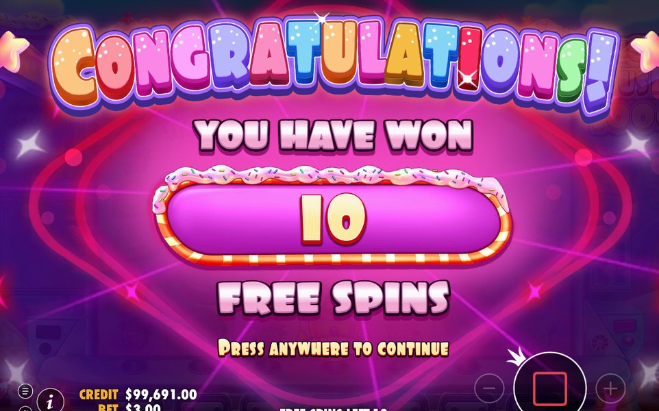 Free spins grid with multiplier spots held in place